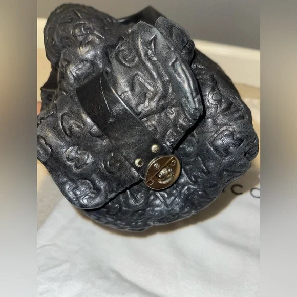 MARC JACOBS Pebbled Leather Hobo Bag - Black - Picture 4 of 11